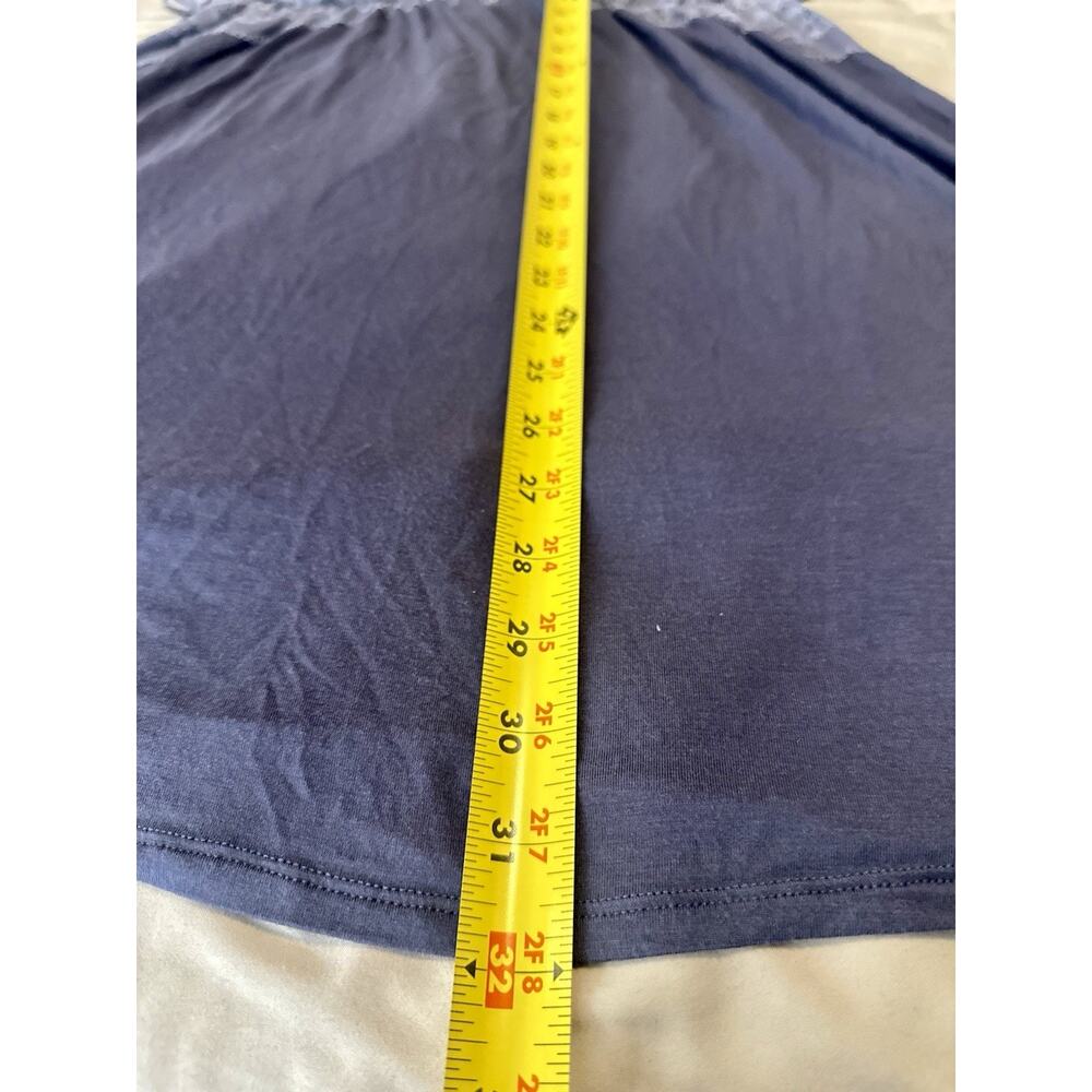 Victorias Secret Gray/Purple Lace Night Gown Large Lingerie - Picture 6 of 6